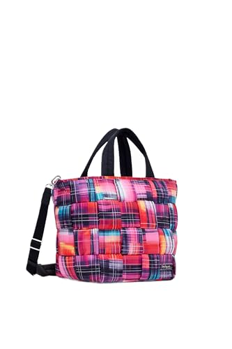 Desigual Bag, Accessori Borsa Shopping Nylon Donna, Finiture Del Materiale, One Size