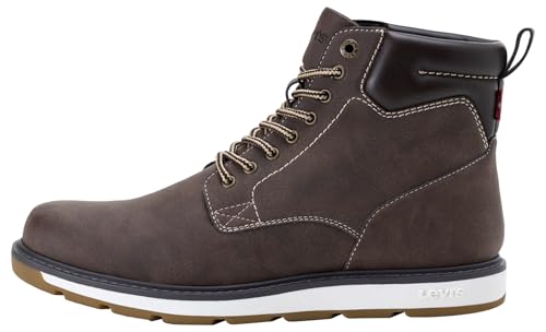 Levi'S Marshall, Stivali Uomo, Marrone Scuro, 45 Eu