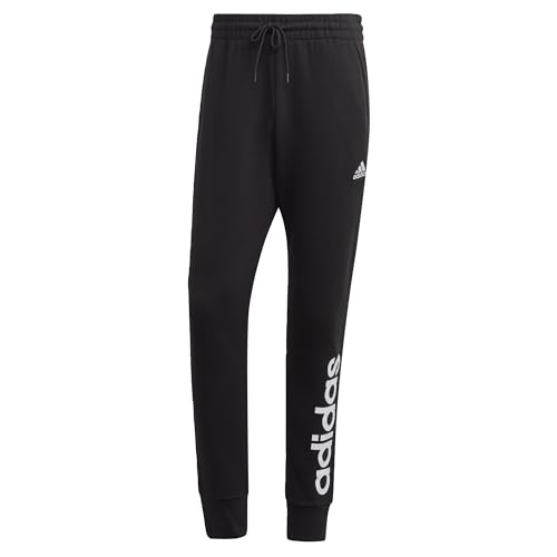 Adidas Essentials French Terry Pantaloni Da Allenmento, Black, S