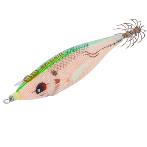 Dtd Ballistic Red Killer - Colore Green, Gr 14.5, Egi #3.0, Mm 90, Type Cloth, Sink.Speed 6.5 S/M