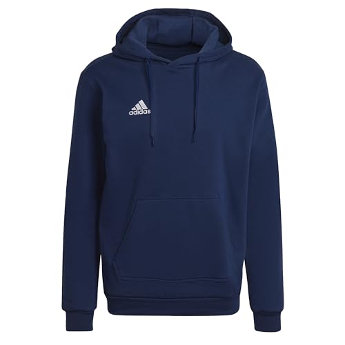 Adidas Performance Felpa Con Cappuccio, Navy, S Men'S