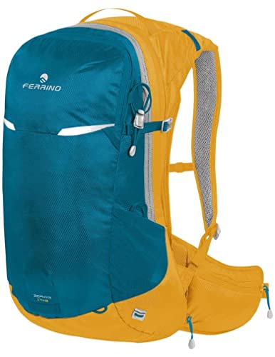 Ferrino Zephyr 17+3 Blu 75811Nbb Colore Blu Zaino Ideale Per Trekking Escursionismo Running E Mountain Bike Con Coprizaino Incluso 20