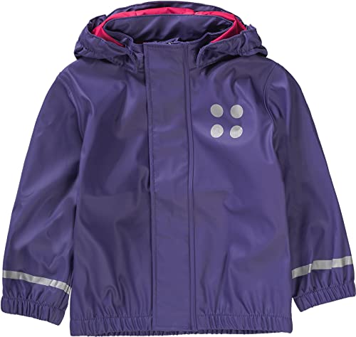 Lego Wear Lego Duplo Jane 101 Giacca Impermeabile, Unisex Bambini, Dark Purple, 92