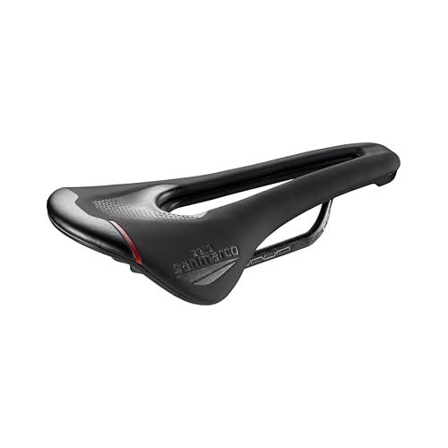 Selle San Marco Shortfit 2.0 Carbon Fx - Sella Per Bicicletta Da Corsa, Telaio In Carbonio, Leggera E Performante - Taglia S3, Nero