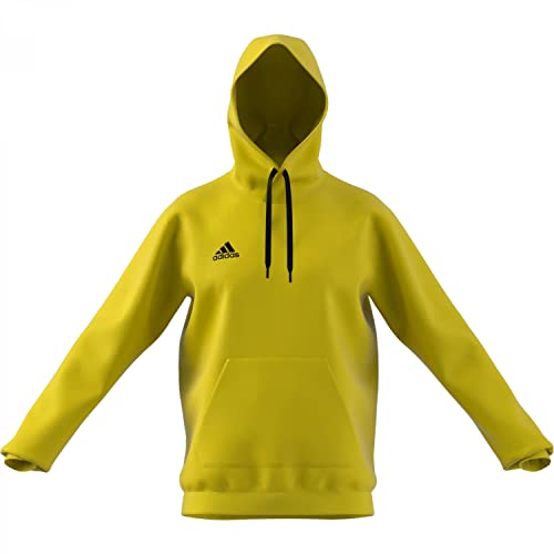 Adidas Performance Felpa Con Cappuccio, Yellow, Xxl Men'S