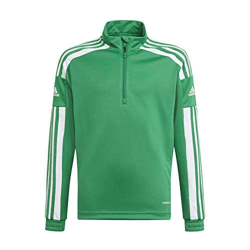 Adidas Gp6471 Sq21 Tr Top Y Maglia Lunga, Unisex Bambini, Team Verde/Bianco 1314