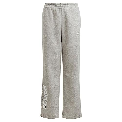 Adidas Il4936 J All Szn Pant Pantaloni Sportivi Unisex Bambino Medium Grey Heather/White Taglia 910A