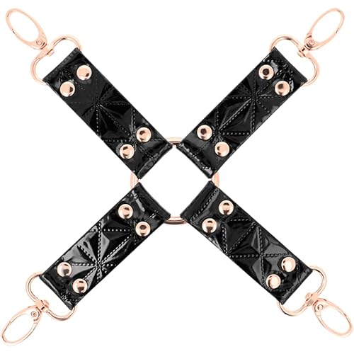 Begme Black Edition Hog Tie Cuero Vegano