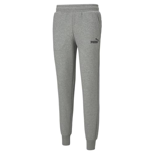 Puma Essentials Logo Pants 586714-03, Mens Trousers, Grey, Xl Eu