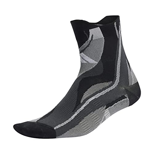 Adidas Performance Designed For Sport Graphic Socks, Calzini, Black/Black/Grey Two, Xs, Unisex-Adult