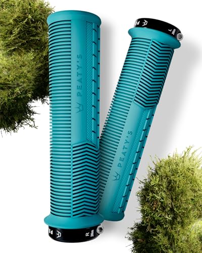 Peaty'S Monarch Grips – Blu/Fungo/Sottili – Trail Comfort, Durevole, Ergonomiche, Supporto Per Pollice, Per Tutto Il Giorno, Tutte Le Condizioni Atmos