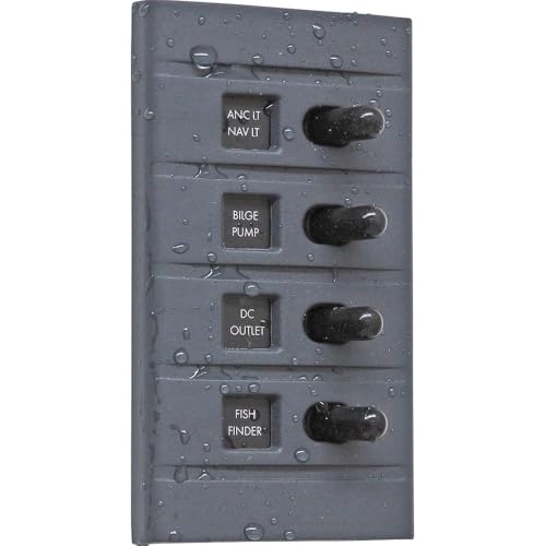 Dismarina Plastimo Nuevo 2024-4+ Switch Panel Usb (With 1 On/Off/Mum &, 68777 Other, Multicolor, One Size