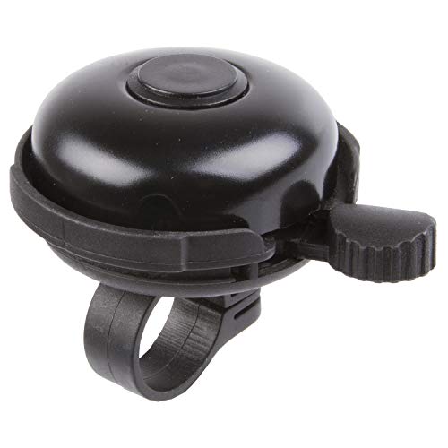 M-Wave Bella Trill, Campanello Per Bicicletta. Unisex Adulto, Nero