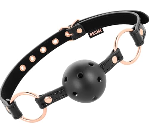 Begme Black Edition Collar Cuero Vegano Con Forro De Nopreno