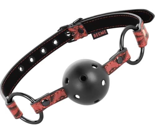 Begme Red Edition Mordaza Cuero Vegano
