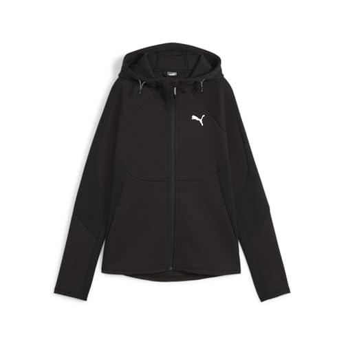 Puma Evostripe Fz Hoodie - Sudore Unisex, Puma Black,