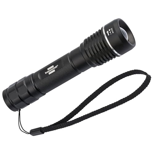 Brennenstuhl Luxpremium Tl 601 Af Ip67 - Torcia Tascabile Ricaricabile Con Led Cree (600 Lm, 190 M, Messa A Fuoco, Max. 26 Ore, Cavo Di Ricarica Usb C