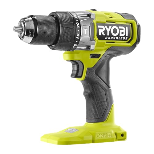 Ryobi Rpd18Bl2-0 18V One+ Trapano Combinato Senza Spazzole Senza Fili (Strumento Nudo)
