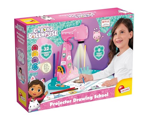 Liscianigiochi Gabby'S Dollhouse Projector Drawing School