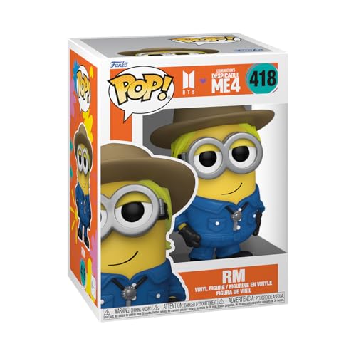 Funko Pop! Rocks: Minions X Bts - Rm - Bts + Minions - Figura In Vinile Da Collezione - Idea Regalo - Merchandising Ufficiale - Giocattoli Per Bambini