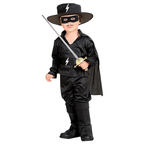 Widmann-Banditi Mascherati Costume Per Bambini, Multicolore, 104 Cm / 2 3 Years, 48989