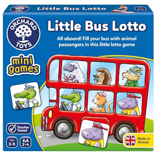Orchard Toys Little Bus Lotto Mini Game