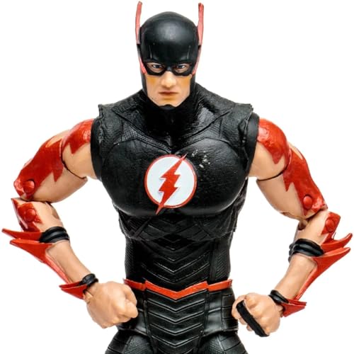 Mcfarlane Toys, Dc Dark Nights Death Metal - Action Figure Di Barry Allen West Con 22 Parti Mobili, Personaggio Dc Da Collezione Con Carta Da Collezio