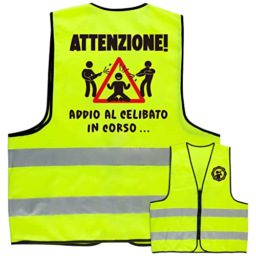 Gilet Per L'Addio Al Celibato Gadget Divertente Addio Celibato Idea Regalo Per Futuro Sposo Scherzo Per Festa D'Addio Al Celibato Matrimonio (Addio Ce