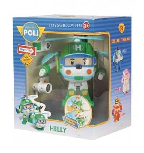 Robot Helly 13 Cm Con Luci Trasformabile