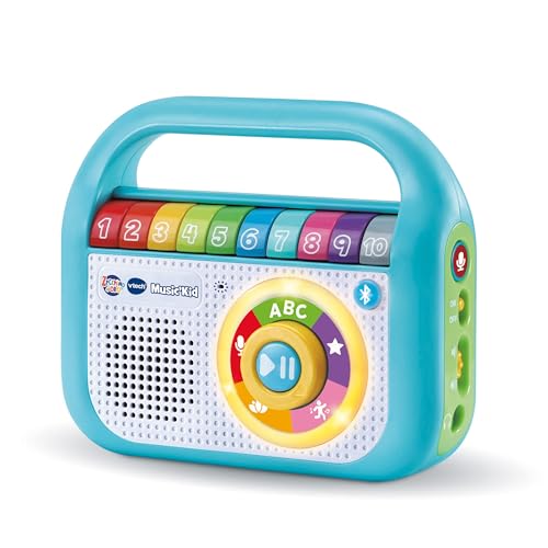 Vtech Music’Kid Dello Zecchino D'Oro, Lettore Mp3 Bambini Con 40 Brani Originali Dello Zecchino D’Oro, Modalità Registrazione, Walkman Bambini Bluetoo