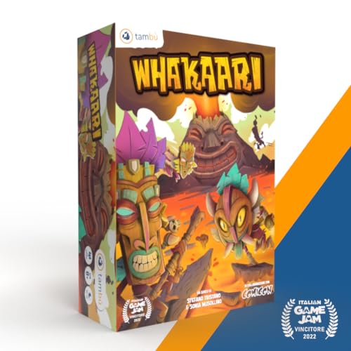 Tambù Srl Whakaari, Gioco Da Tavolo Per Famiglie Versione Italiana Da 3 A 8 Giocatori