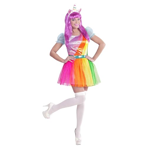 "Unicorn" (Dress, Headpiece) - (Xs)