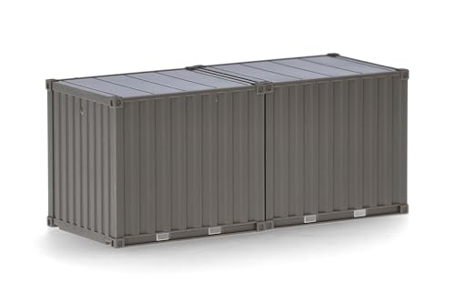 Herpa Accessorio 2X Container Da 10Ft Esercito, Grigio Marrone (Non Stampato) In Scala 1:87, Modellismo, Miniatura, Plastica