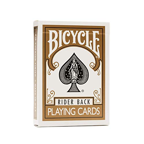 Bicycle 1 Deck Of Gold Carte Da Gioco Con La Schiena (Gold) Deck Edition Standard