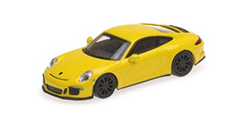 Minichamps Porsche 911 R 2016 Yellow With Black Wheels