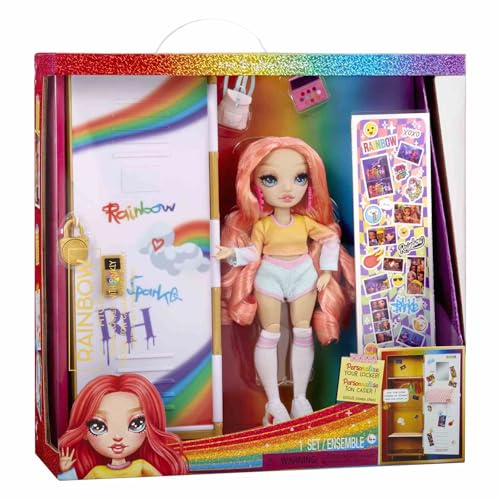 Rainbow High Locker And Doll Playset