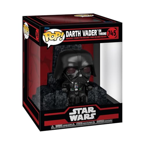 Funko Pop! Deluxe: Sw Darkside - Darth Vader Throne - Star Wars - Figura In Vinile Da Collezione - Idea Regalo - Merchandising Ufficiale - Giocattoli