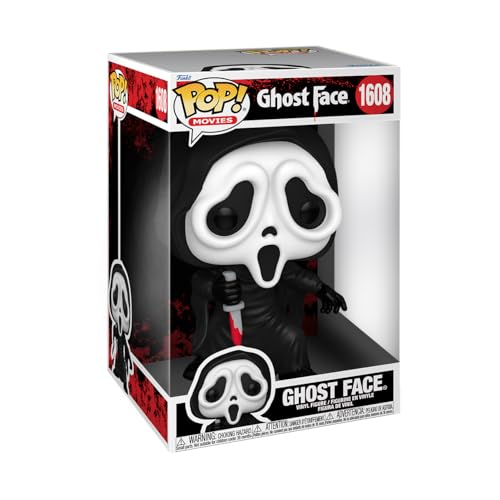 Funko Pop! Jumbo Movies: Ghostface - Ghostface - Figura In Vinile Da Collezione - Idea Regalo - Merchandising Ufficiale - Giocattoli Per Bambini E Adu