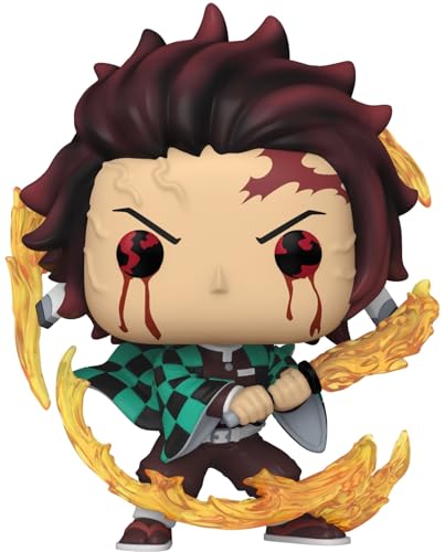 Funko Pop! Animation: Ds - Tanjiro Kamado - (Sun Breathing) - Demon Slayer - Figura In Vinile Da Collezione - Idea Regalo - Merchandising Ufficiale -