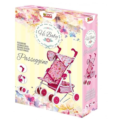 Girl Passeggino C/Doppia Ruota Scat 212