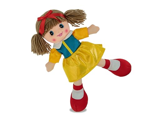 Teorema Giocattoli- Carlotta Pezza Principessa Fiabe, Bambola Stoffa, Giocattolo Per Bambini, Altezza 30Cm, 66579