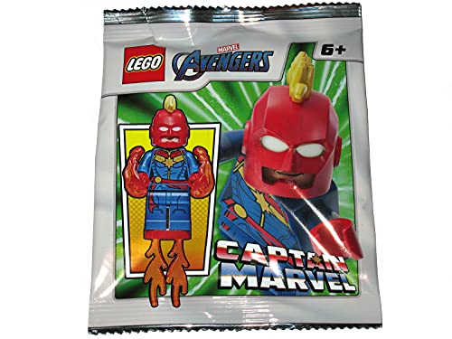 Lego Super Heroes Captain Marvel Minifigure Foil Pack Set 242003 (Insaccato)