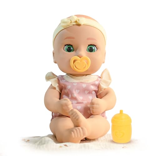 Be Loved Babies Gaby, Bambola Realistica, Ha Una Pelle Morbida E Include Un Ciuccio E Un Biberon, Totalmente Articolato, Giocattolo Per Bambini Dai 18