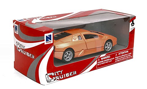 Per Lamborghini Murcielago Orange Metallic 1:32 - New Ray - Auto Stradali - Die Cast - Modellino