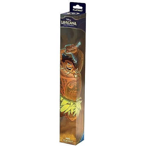 Ravensburger - Disney Lorcana: Primo Capitolo - Gioco Di Carte Da Collezione - Accessorio - Tappeto Da Gioco Maui - Neoprene - 8 Anni - Multilingue