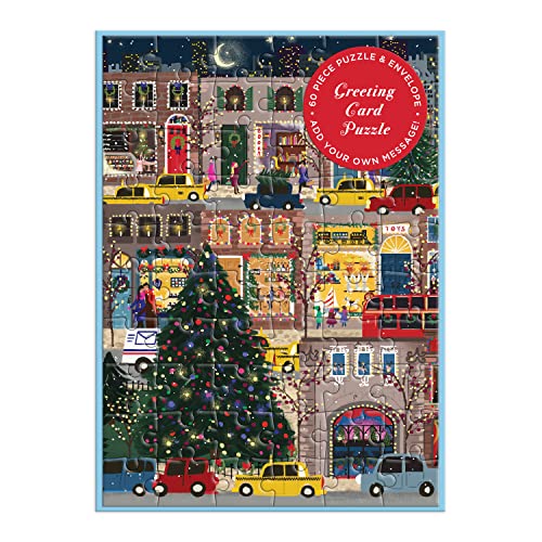 Galison- Puzzle, Multicolore, 9780735378995