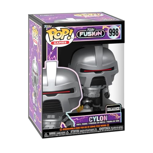 Funko Pop! Games: Fusion - Cylon - Probabilità Di 1/6 Per La Variante Chase - Battlestar Galactica - Classic - Figura In Vinile Da Collezione - Idea R