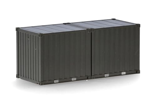 Herpa Accessorio 2X Container Da 10Ft Bundeswehr, Verde Bronzo (Non Stampato) In Scala 1:87, Modellismo, Miniatura, Plastica