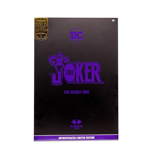 Mcfarlane Figura 7" The Joker (The Deadly Duo)(Gold Label)