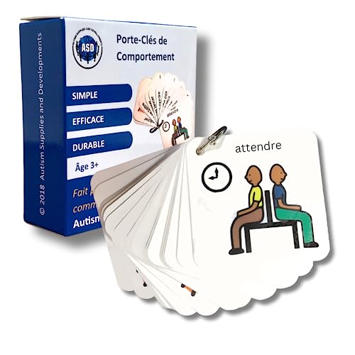 Autism Supplies And Developments- Portachiavi Del Comportamento (Francese), Bkr_Fr